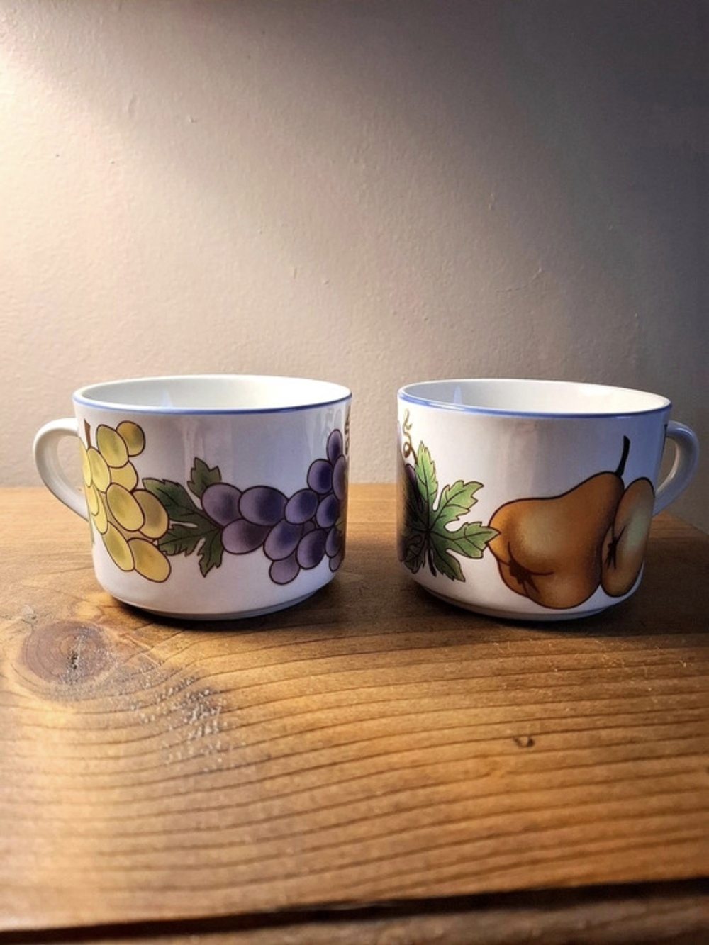 Villeroy & Boch French Garden Fleurence Jumbo Mug Set of 2
